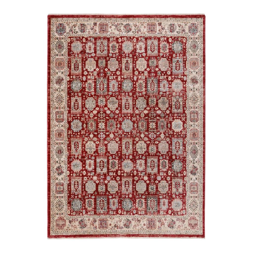 Szőnyeg, klasszikus, török stílusú, bézs - piros, poliészter, 120x170 cm - ORIENTAL - Butopêa akciós termékkép 1